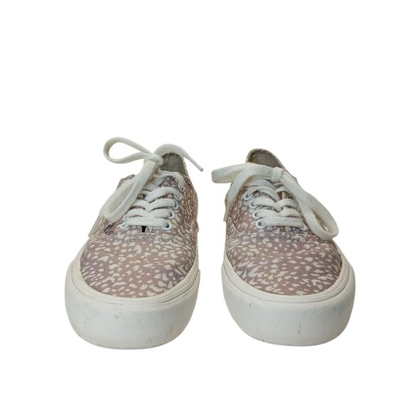 Vans Sneakers Animal Print Canvas Lace-Up Casual 8.5 Womens Sz 7 Mens - Picture 2 of 10